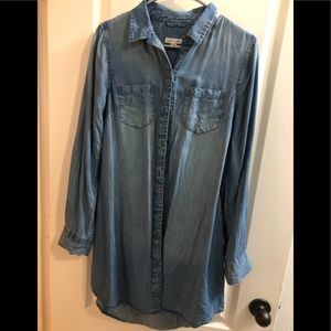 Blue jean tunic